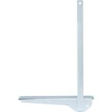 Bosch 1608190007 Accessoires pour scies circulaires, Guide Métal, Argent