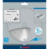 Bosch 2 608 837 763 lame de scie circulaire 16,5 cm 1 pièce(s) Aluminium, Métal non Ferreux, 16,5 cm, 2 cm, 1,3 mm, 9500 tr/min, 1,8 mm