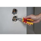 Bosch Pince à bec fin VDE Professional, coudée à 40°, 200mm Rouge/Jaune