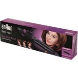 Braun Satin Hair 1 AS110 Brosse soufflante à air chaud À chaleur Noir 200 W 2 m, Brosse à air chaud Noir, Brosse soufflante à air chaud, À chaleur, Barre de défilement, Tous types de cheveux, Court, Cheveux secs/mouillés