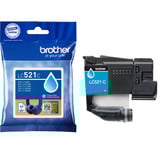 Brother LC521C Cartouche d'encre originale - Cyan Cyan, 1 pièce(s), 500 pages, Paquet unique