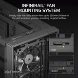 Corsair FRAME 4000D RS boîtier midi tower Noir | 2x USB-A | 1x USB-C | Verre Trempé