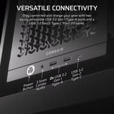Corsair FRAME 4000D RS boîtier midi tower Noir | 2x USB-A | 1x USB-C | Verre Trempé