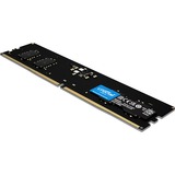 Crucial CT8G48C40U5 module de mémoire 8 Go 1 x 8 Go DDR5 4800 MHz ECC, Mémoire vive Noir, 8 Go, 1 x 8 Go, DDR5, 4800 MHz