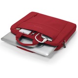 DICOTA Eco Slim Case BASE sacoche d'ordinateurs portables 35,8 cm (14.1") Malette Rouge, Sac PC portable Rouge, Malette, 35,8 cm (14.1"), Sangle épaule, 350 g