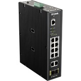 D-Link DIS-200G-12PS commutateur réseau Géré L2 Gigabit Ethernet (10/100/1000) Connexion Ethernet, supportant l'alimentation via ce port (PoE) Noir, Switch Géré, L2, Gigabit Ethernet (10/100/1000), Connexion Ethernet, supportant l'alimentation via ce port (PoE), Grille de montage, Montage mural