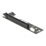 DeLOCK Convertisseur 2 x SFF-8654 à PCIe x16 Bifurcation, Carte d'interface PCIe, Noir, Taïwan, 40 mm, 150 mm, 21 mm