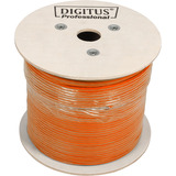Digitus Câble d'installation professionnel Cat.7 S/FTP simplex, B2ca Orange