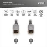 Digitus Câble de connexion AV 4K USB-C AOC Noir