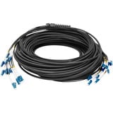 Digitus Câble universel Breakout en fibre optique, duplex, connecteur LC/UPC, monomode OS2 Noir