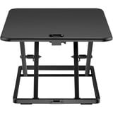 Digitus Poste de travail assis/debout ergonomique, Accessoire Noir