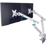 Digitus Support de moniteur design double, 2x 35", 2x 10 kg Blanc