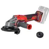 EINHELL Meuleuse d'angle sans fil AXXIO 18/125 Q Rouge/Noir, Batterie et chargeur non inclus