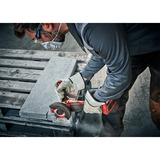 EINHELL Meuleuse d'angle sans fil AXXIO 18/125 Q Rouge/Noir, Batterie et chargeur non inclus