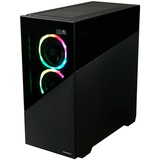 Enermax K 8 ARGB boîtier midi tower Noir | 1x USB-A | 1x USB-C | RGB | Verre Trempé