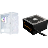 Enermax  boîtier midi tower Blanc | 2x USB-A | 1x USB-C | RGB | Verre Trempé