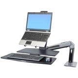 Ergotron LX Bras pour ordinateur portable pour montage sur le bureau, Support Noir