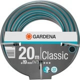 GARDENA 18022-20 tuyau d'arrosage 20 m Au-dessus du sol PVC Gris, Orange Gris/Turquoise, 20 m, Au-dessus du sol, Gris, Orange, Tuyau seulement, PVC, 22 bar