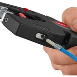 KNIPEX 12 72 190 SB, Pince à dénuder Noir/Rouge