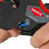 KNIPEX NexStrip outil multifonction pour électricien, Pince à dénuder Noir/Rouge