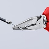 KNIPEX Pince combinée à becs pointus 0822145, Pinces Rouge/Bleu