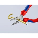 KNIPEX Pince combinée à becs pointus 0822145, Pinces Rouge/Bleu