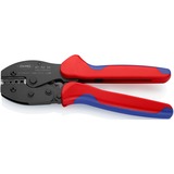 KNIPEX PreciForce® Pince à sertir 97 52 34 Rouge/Bleu, Connecteurs non isolés ouverts 2,8 + 4,8 mm