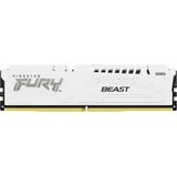 Kingston FURY 16 Go DDR5-6000 (1x 16 Go) mémoire vive Blanc, KF560C30BWE-16, XMP 3.0, EXPO 1.1