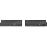 Lindy Extendeur KVM HDBaseT Cat.6 150m, Extension HDMI Noir