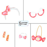 MGA Entertainment Rainbow High Creative Crystals Fashion Doll- Bella, Poupée Rainbow High Creative Crystals Fashion Doll- Bella, Poupée mannequin, Femelle, 8 an(s), 280 mm, Multicolore