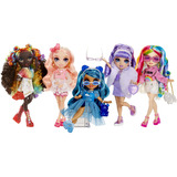 MGA Entertainment Rainbow High Creative Crystals Fashion Doll- Bella, Poupée Rainbow High Creative Crystals Fashion Doll- Bella, Poupée mannequin, Femelle, 8 an(s), 280 mm, Multicolore