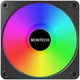 Montech GF120R V2 ARGB, Ventilateur de boîtier Noir/Blanc