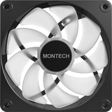 Montech GF120R V2 ARGB, Ventilateur de boîtier Noir/Blanc