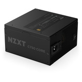 NZXT , 750 Watt alimentation  Noir