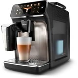 Philips Série 5400 Noir / Chrome EP5447/90 Machine expresso broyeur,12 boissons, carafe LatteGo, Machine à café/Espresso Noir/Argent, 12 boissons, carafe LatteGo, Machine à expresso, 1,8 L, Café en grains, Broyeur intégré, 1500 W, Noir, Chrome