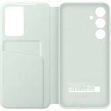 SAMSUNG Coque Smart View avec porte-carte pour Galaxy S24 FE, Housse smartphone Menthe, Étui avec portefeuille, Samsung, Galaxy S24 F, 17 cm (6.7"), Couleur menthe