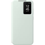 SAMSUNG Coque Smart View avec porte-carte pour Galaxy S24 FE, Housse smartphone Menthe, Étui avec portefeuille, Samsung, Galaxy S24 F, 17 cm (6.7"), Couleur menthe