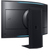SAMSUNG Odyssey Ark 55" 4K Ultra HD incurvé Gaming Moniteur Noir, 4x HDMI, 2x USB-A 2.0, 165 Hz