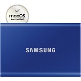 SAMSUNG Portable T7, 1 To, SSD Bleu, MU-PC1T0H/WW, USB 3.2 Gen.2 (10 Gbps)