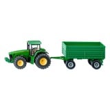 SIKU Tracteur avec Remorque, Modèle réduit de voiture Farmer, 3 an(s), Métal, Plastique, Vert, Jaune, Noir