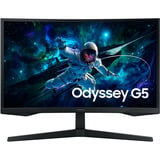 Samsung G55C écran plat de PC 68,6 cm (27") 2560 x 1440 pixels Wide Quad HD LED Noir Moniteur gaming incurvé Noir, 1x DisplayPort, 1x HDMI, 165 Hz, 68,6 cm (27"), 2560 x 1440 pixels, Wide Quad HD, LED, Noir