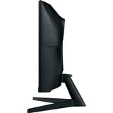 Samsung G55C écran plat de PC 68,6 cm (27") 2560 x 1440 pixels Wide Quad HD LED Noir Moniteur gaming incurvé Noir, 1x DisplayPort, 1x HDMI, 165 Hz, 68,6 cm (27"), 2560 x 1440 pixels, Wide Quad HD, LED, Noir