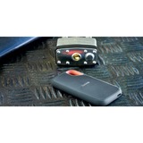 SanDisk Extreme Portable 2000 Go Noir SSD externe Noir/Orange, 2000 Go, USB Type-C, 3.2 Gen 2 (3.1 Gen 2), 1050 Mo/s, Protection par mot de passe, Noir