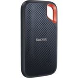 SanDisk Extreme Portable 2000 Go Noir, SSD Noir/Orange, 2000 Go, USB Type-C, 3.2 Gen 2 (3.1 Gen 2), 1050 Mo/s, Protection par mot de passe, Noir