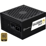 SilverStone SST-DA1000R-GM, 1000 Watt alimentation  Noir, 1x 12VHPWR, 7x PCIe, Gestion des câbles