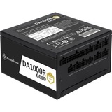 SilverStone SST-DA1000R-GM, 1000 Watt alimentation  Noir, 1x 12VHPWR, 7x PCIe, Gestion des câbles