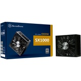 SilverStone SST-SX1000-LPT V1.1, 1000 Watt alimentation  Noir, 1000 W, 90 - 264 V, 47 - 63 Hz, Actif, 125 W, 999,6 W