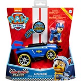 Spin Master PAW Patrol, Ready, Race, Rescue, Véhicule de luxe Race & Go de Chase avec effets sonores, pour les enfants à partir de 3 ans, Jeu véhicule PAW Patrol , Ready, Race, Rescue, Véhicule de luxe Race & Go de Chase avec effets sonores, pour les enfants à partir de 3 ans, Voiture, 3 an(s), LR44, Noir, Bleu