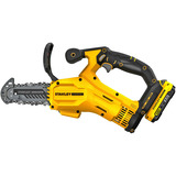 Stanley Scie à élaguer sans fil, 18 volts, Scie de taille Noir/Jaune
