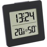 TFA 30.5038 Intérieure Hygromètre électronique Noir, Thermomètre Noir, Carré, AA, 1,5 V, 94 mm, 37 mm, 94 mm